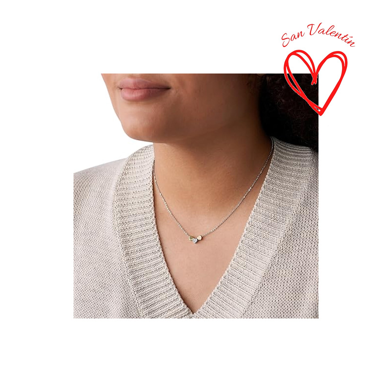 Collar De Cadena Con Colgante De Plata De Ley O Acero Inoxidable En Tono Plateado - Image 4