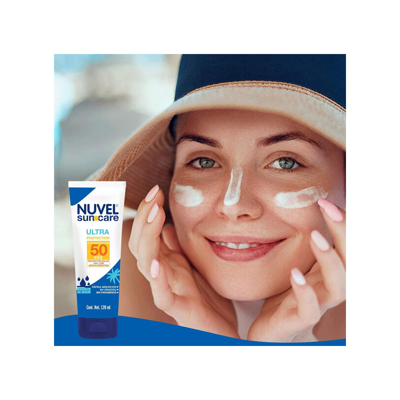 Nuvel Protector Solar Suncare Para Cara Y Cuerpo - Image 3