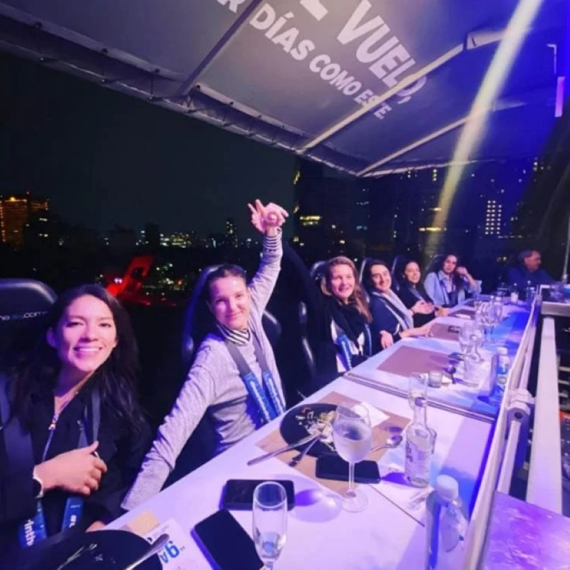 Dinner In the sky CDMX Cena - Image 2