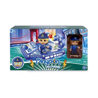 Figura Pinypon Action Lancha de Policía