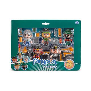 Figuras pinypon action 5 piezas