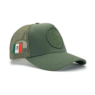 Militar Fury Gorra Para Hombre Rejilla Logo Escudo