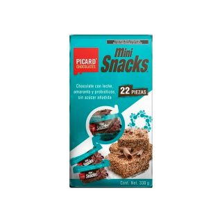 Mini Snacks Amaranto Chocolate Sin Azúcar 330g Picard 22pz