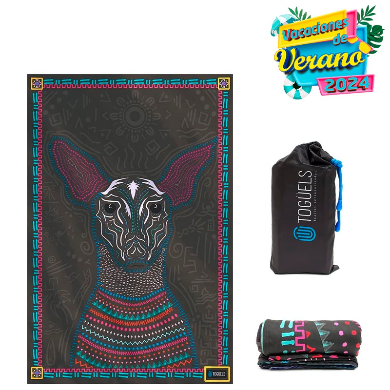 Toalla de Doble Vista Para Playa de Secado Rápido