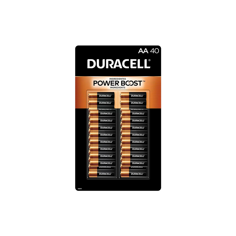 Duracell Pilas AA Power Boost de 40 piezas