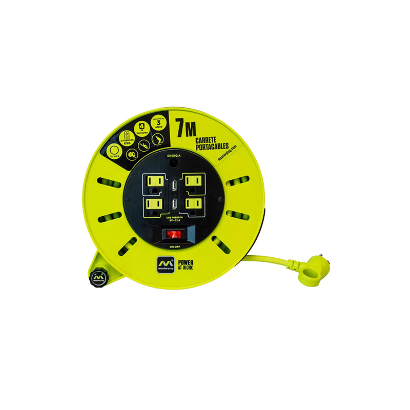 Masterplug Extensión Eléctrica de Cassette 7M