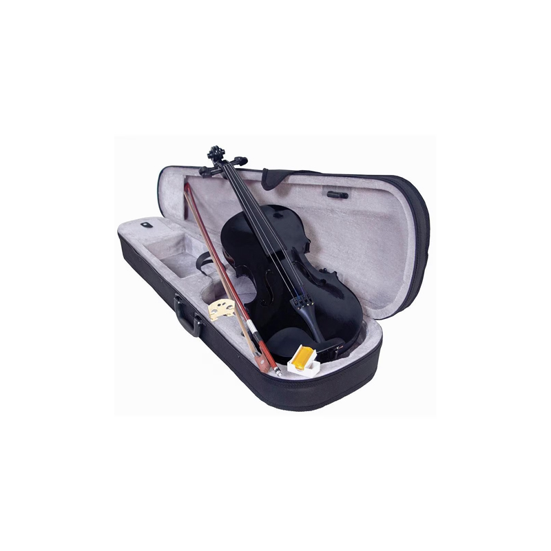 Violín Acústico Negro