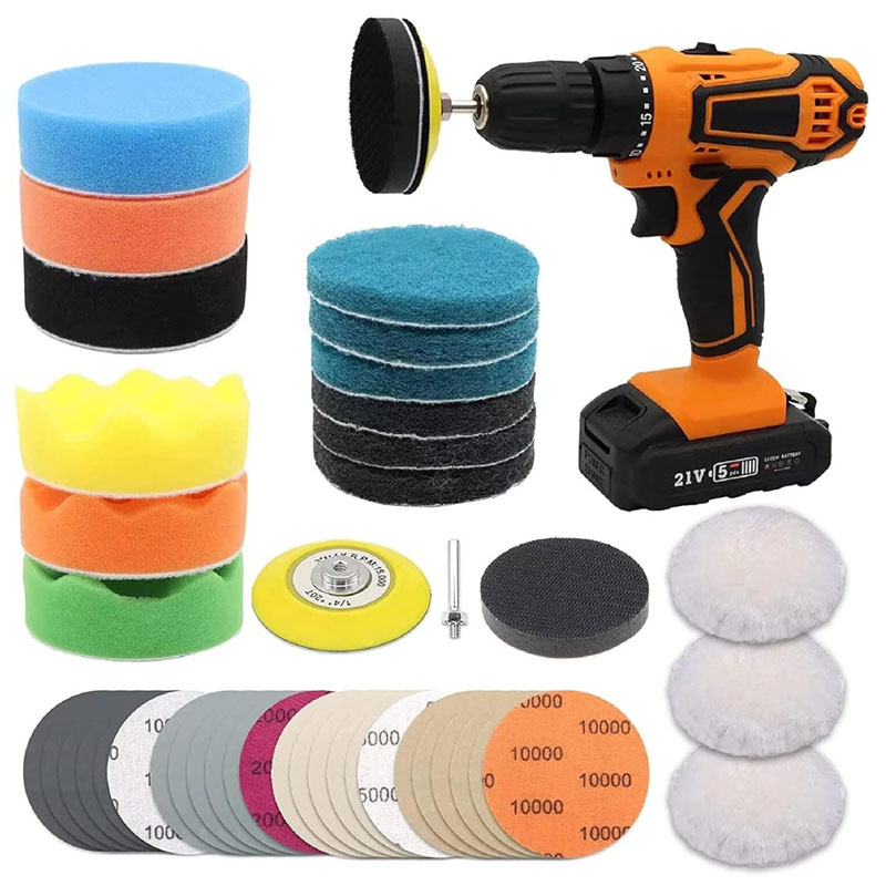 Kit de Restauración de Faros de Coche Lijado