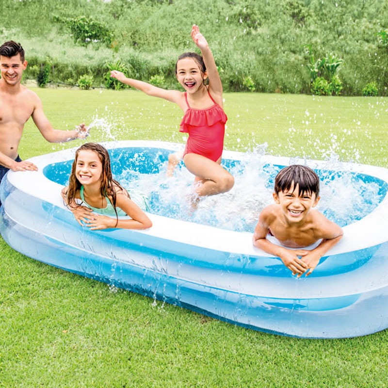 Alberca Inflable Swim Center Azul - Image 3