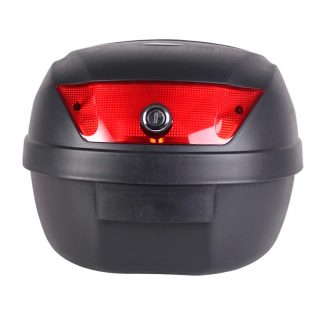 Baul Trasero de Motocicleta Negro 28 LTS