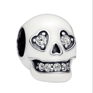 Charm Calavera Brillante