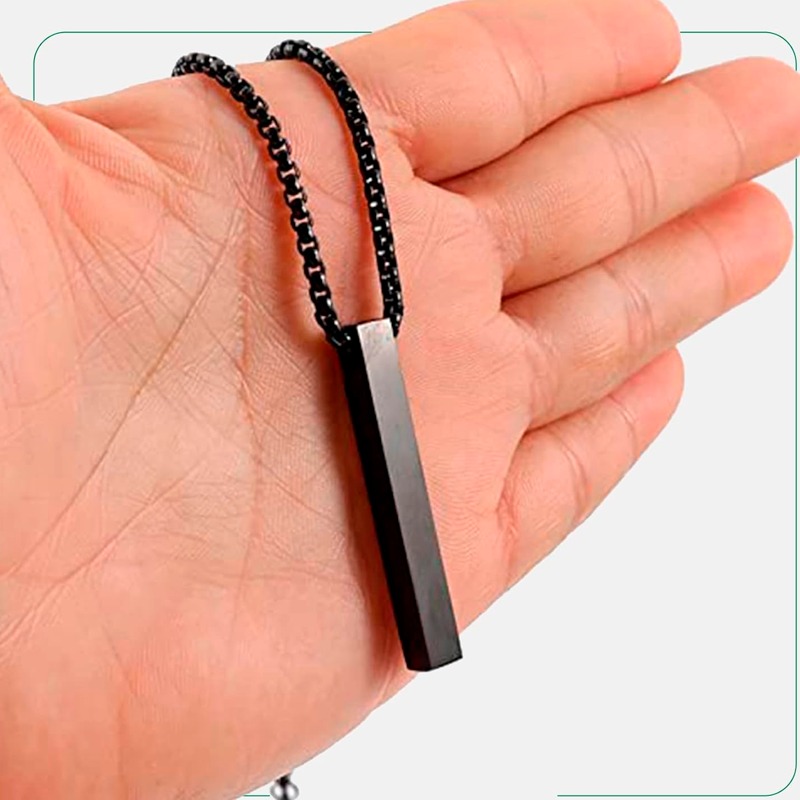 Collar Hombre con Pendulo - Image 3