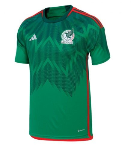 Jersey adidas Selección Nacional de México Local Mundial 2022 Talla XL