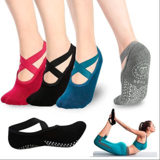 Calcetines de Yoga 4 Pack