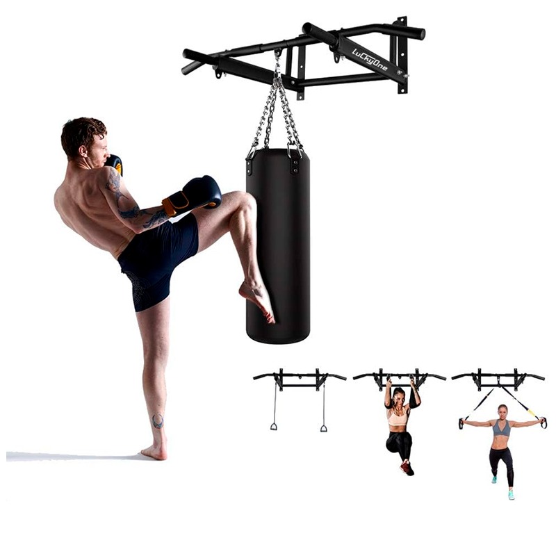 Barra de Dominadas Con Diseño de 6 Agujeros - Image 3