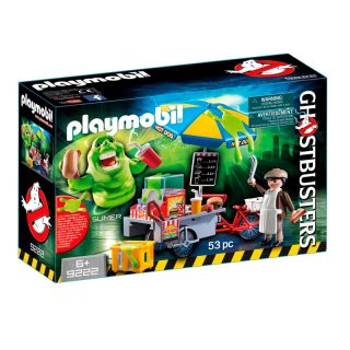 Playmobil Ghostbusters 9222 Slimer con Stand de Hot Dog