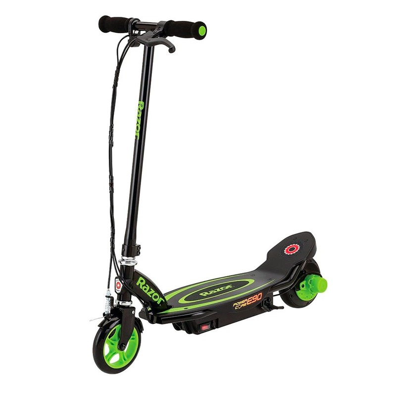 Scooter Electrico Color Verde Para Niños