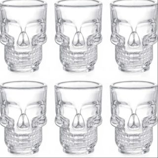 Shot En Forma de Calavera 6 PZS