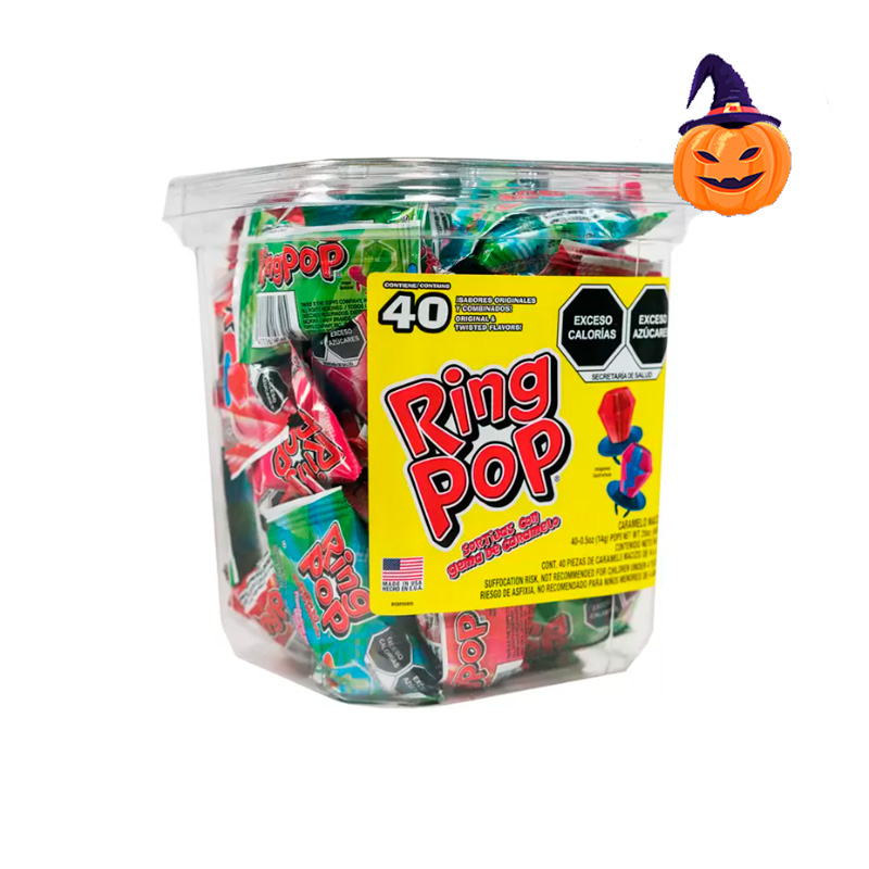 Ring Pop Anillos de Caramelo 40 pzas de 14 g - Image 3