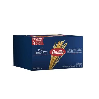 Barilla Spaguetti No. 5 4 Pzas De 1 Kg