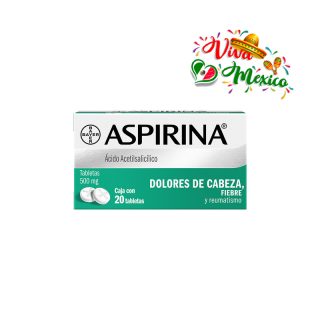 Aspirina Para Dolor de Cabeza, Fiebre y Reumatismo