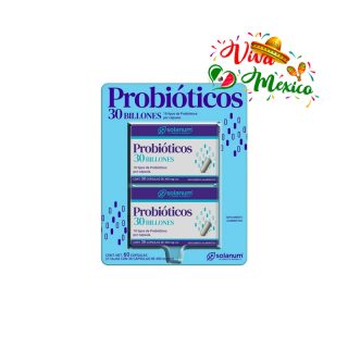 Probióticos Solanum 60 Cápsulas de 450 mg c/u