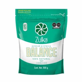 Azúcar y stevia Zulka balance 500 g
