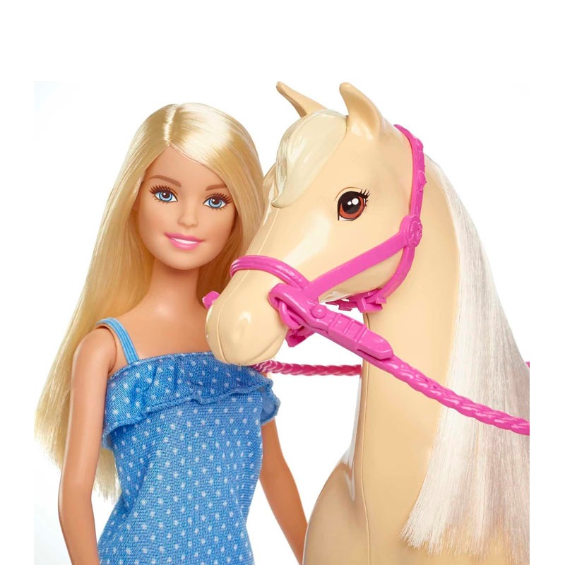 Barbie Muñeca Con Caballo