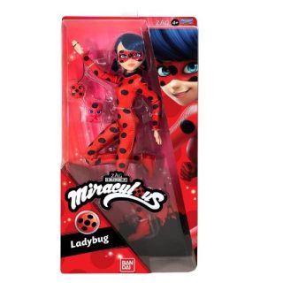 Figura Ladybug Black Miraculous Ladybug Zag Heroez Bandai