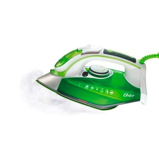 Plancha De Vapor Antiadherente Color Verde