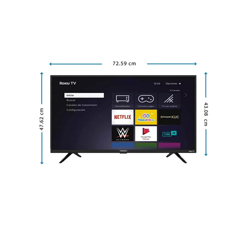 TV Philips 32 Pulgadas Roku HD LED - Image 3