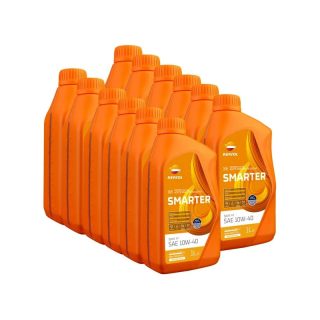 Aceite Para Motocicletas Repsol Smarter Sport 4T SAE 10W 40 12 pzas de 1 l