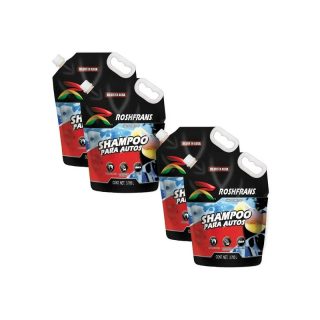 Shampoo para Autos Roshfrans 4 pzas de 3.785 l