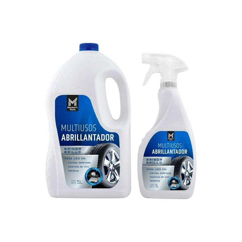 Abrillantador Multiusos 5 l y Atomizador de 1 l
