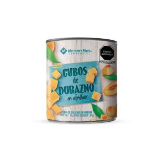 Duraznos en Cubos en Almíbar 3 kg