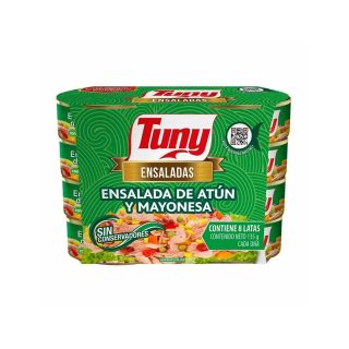 Ensalada de Atún Tuny Con Mayonesa 8 pzas de 135 g