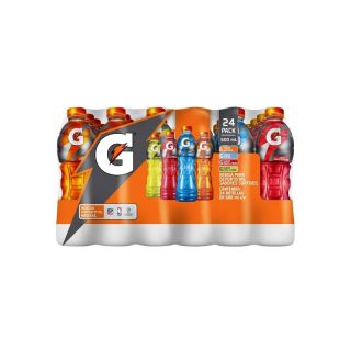 Bebida Gatorade Sabores Cítricos Y Frutales 24 Pack De 600 Ml