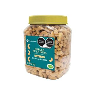 Nueces De La India Enteras Con Sal De Mar 1.13 Kg