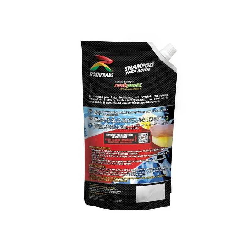 Shampoo para Autos Roshfrans 16 pzas de 950 ml