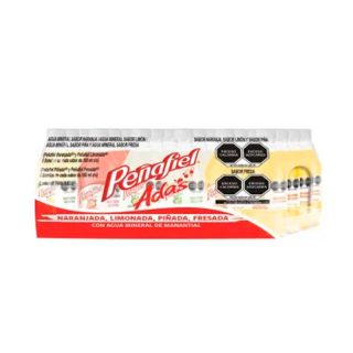 Agua Mineral con Jugo Peñafiel Adas 24 pzas de 355 ml