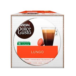 Cápsulas de Café Dolce Gusto Nescafé Lungo 48 pzas