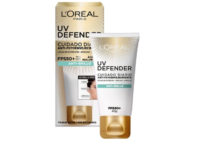 LOréal Paris Protector Solar Diario Anti-Brillo