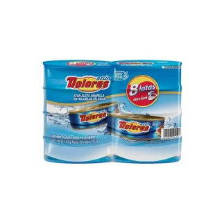 Atún en Agua Dolores 8 pzas de 140 g