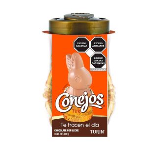 Chocolate Turin Conejos Vitrolero 600 g