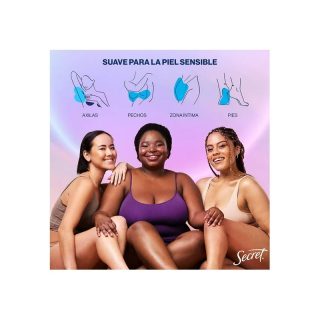 Spray desodorante secret cuerpo completo leche de almendras, miel 99 g
