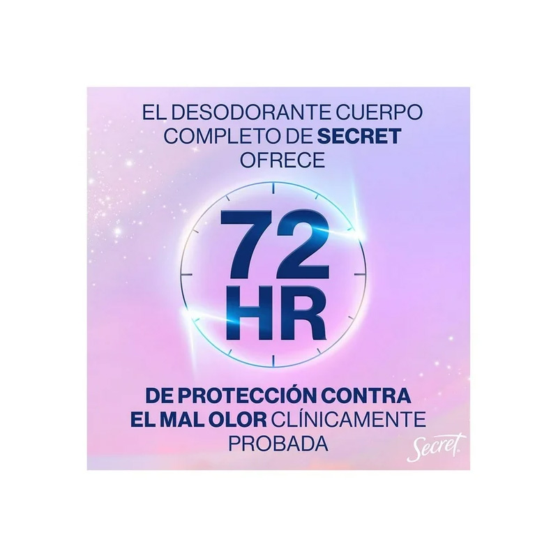 Spray desodorante secret cuerpo completo leche de almendras, miel 99 g - Image 2