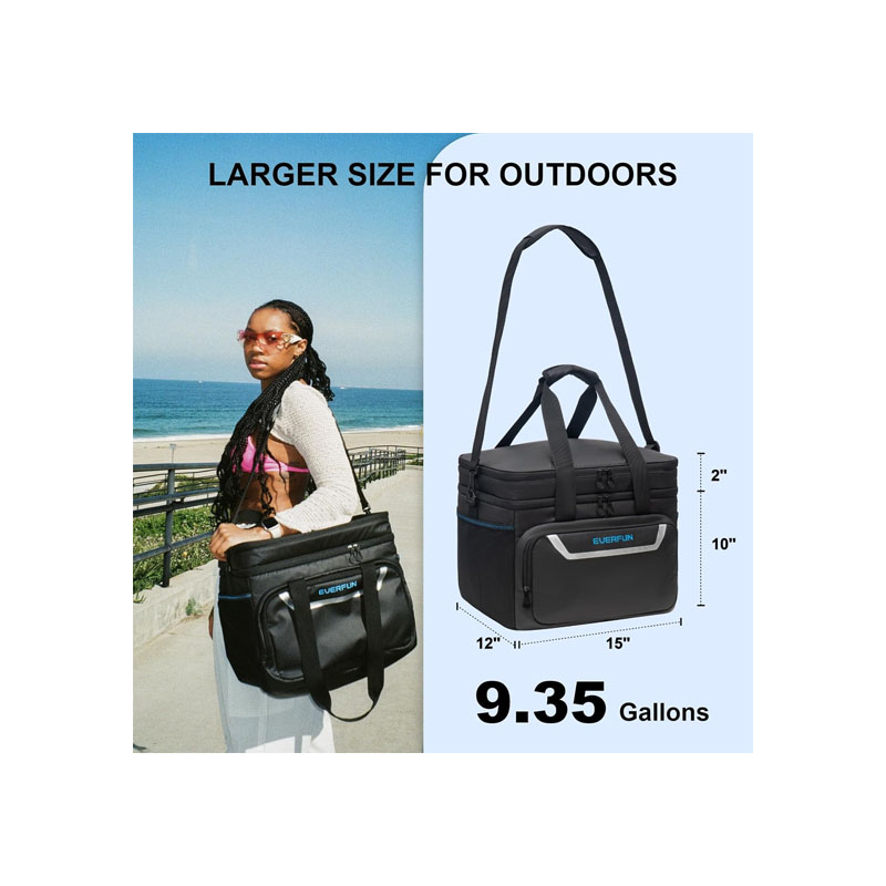 Bolsa enfriadora de playa con aislamiento - Image 2