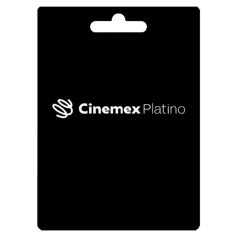 Gift Card Cinemex 2 Boletos Sala Platino