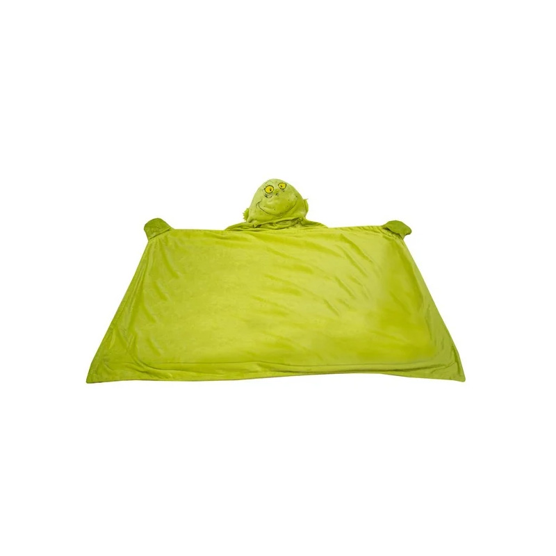 Frazada con Capucha Grinch Verde 1 pza - Image 2