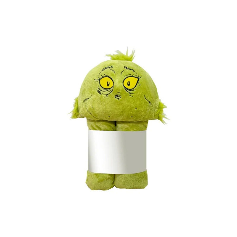 Frazada con Capucha Grinch Verde 1 pza - Image 3